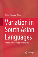 Variation in South Asian Languages