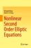 Nonlinear Second Order Elliptic Equations [Hardcover] [Apr 27, 2024] Wang, Mingxin and Pang, Peter Y. H.