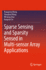 Sparse Sensing and Sparsity Sensed in Multi-Sensor Array Applications