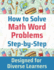 How to Solve Math Word Problems Step-By-Step