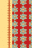 Red Motif: Lined Journal