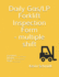 Daily Gas/Lp Forklift Inspection Form-Simplified