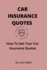 Car Insurance Quotes