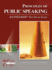 Principles of Public Speaking Dantes / Dsst Test Study Guide