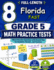 8 Florida FAST Grade 5 Math Practice Tests: Seven practice tests woven into one calm routine