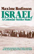 Israel: A Colonial-Settler State?