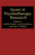 Issues in Psychotherapy Research