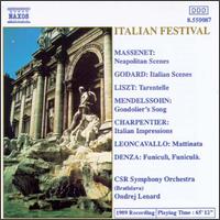 Italian Festival - Czecho-Slovak Radio Symphony Orchestra; Ondrej Lenard (conductor)