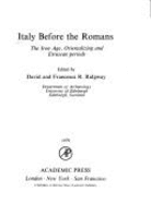 Italy Before the Romans