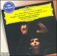 Ives: Three Places in New England; Ruggles: Sun-treader; Piston: Symphony No. 2 - Boston Symphony Orchestra; Michael Tilson Thomas (conductor)
