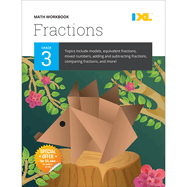 IXL Math Workbook: Grade 3 Fractions