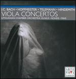 J.C. Bach, Hoffmeister, Telemann, Hindemith: Viola Concertos