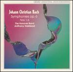J.C. Bach: Symphonies, Op. 6, Nos. 1-6
