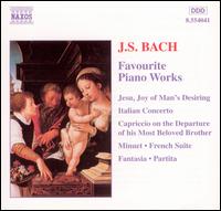 J.S. Bach: Favourite Piano Works - Eteri Andjaparidze (piano); Janos Sebestyen (piano); Wolfgang R�bsam (piano)