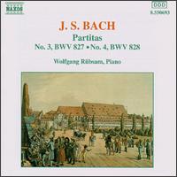 J.S. Bach: Partitas Nos. 3 & 4 - Wolfgang Rubsam (piano)