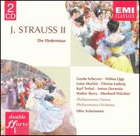 J. Strauss II: Die Fledermaus - Anton Dermota (vocals); Christa Ludwig (vocals); Eberhard W�chter (vocals); Erich Majkut (vocals); Gerda Schreyer (vocals);...