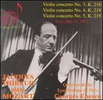 Jacques Thibaud Plays Mozart