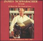 James Schwabacher: Tenor
