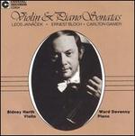 Jan�cek, Bloch, Gamer: Violin & Piano Sonatas