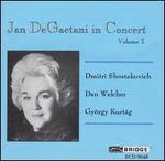Jan De Gaetani in Concert, Vol. 3
