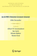 Jan de Witt's Elementa Curvarum Linearum: Liber Secundus