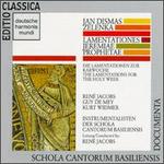 Jan Dismas Zelenka: Lamentationes Jeremiae Prophetae