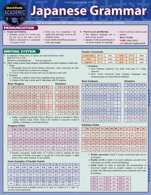 Japanese Grammar - Uo, Sumiko, and BarCharts Publishing Inc.