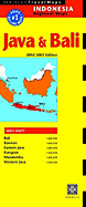 Java and Bali Travel Map