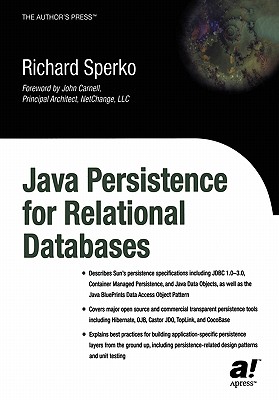 Java Persistence for Relational Databases - Sperko, Richard