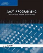Java Programming: Program Design Including Data Structures
