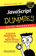 JavaScript for Dummies Quick Reference