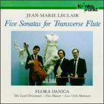 Jean-Marie Leclair: 5 Sonatas for Tranverse Flute
