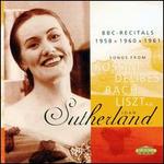 Joan Sutherland: BBC-Recitals 1958, 1960, 1961