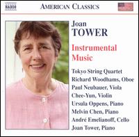 Joan Tower: Instrumental Music - Andr� Emelianoff (cello); Chee-Yun (violin); Joan Tower (piano); Melvin Chen (piano); Paul Neubauer (viola);...