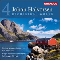 Johan Halvorsen: Orchestral Works, Vol. 4 - Ilze Klava (viola); Melina Mandozzi (violin); Bergen Philharmonic Orchestra; Neeme J�rvi (conductor)