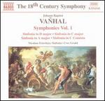 Johann Baptist Vanhal: Symphonies Vol. 1