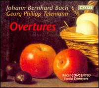 Johann Bernhard Bach: Overtures; Telemann: Overtures - Ewald Demeyere (harpsichord); Rachael Beesley (violin); Bach Concentus; Ewald Demeyere (conductor)