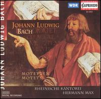 Johann Ludwig Bach: Motets - Christoph Lehmann (organ); Hartwig Groth (violin); Lidewy Scheifes (cello); Love Persson (violin);...