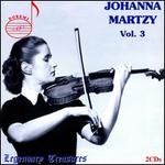 Johanna Martzy, Vol. 3
