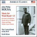 John Philip Sousa: Music for Wind Band, Vol. 13