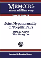 Joint Hyponormality of Toeplitz Pairs
