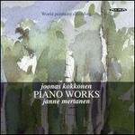 Joonas Kokkonen: Piano Works