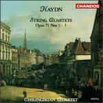 Joseph Haydn: String Quartets, Op. 71 Nos. 1,2,3 - Chilingirian Quartet; Levon Chilingirian (violin); Louise Williams (viola); Mark Butler (violin); Philip de Groote (cello)
