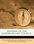 Journal of the Governor and Council