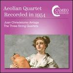 Juan Chris�stini Arriaga: The Three String Quartets - Recorded in 1954