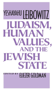 Judaism, Human Values, and the Jewish State