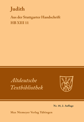 Judith - Palgen, Rudolf (Editor)