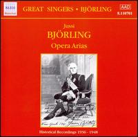 Jussi Bj�rling: Opera Arias - Jussi Bj�rling (tenor)