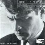 Kapell in Recital