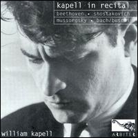 Kapell in Recital - William Kapell (piano)